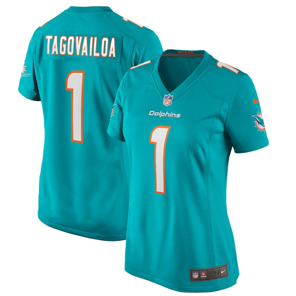 Tua Tagovailoa Miami Dolphins Women's Game Jersey Aqua - Nike