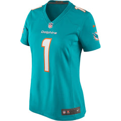 Tua Tagovailoa Miami Dolphins Women's Game Jersey Aqua - Nike