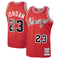 Mitchell & Ness - Michael Jordan Chicago Bulls 1984/85 Hardwood Classics Rookie Authentic Jersey - Red