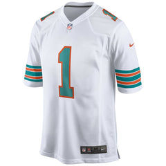 Tua Tagovailoa Miami Dolphins 2nd Alternate Game Jersey White - Nike