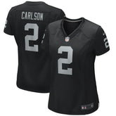 Daniel Carlson Las Vegas Raiders Women's Player Game Jersey Black - Nike