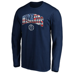 NBA - Washington Wizards Banner Wave Long Sleeve T-Shirt - Navy