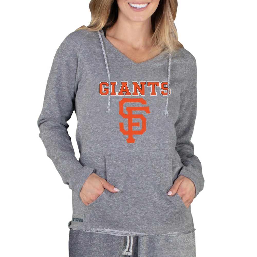 San Francisco Giants Concepts Sport Women's Mainstream Terry Long Sleeve Hoodie Top discount