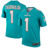 Tua Tagovailoa Miami Dolphins Legend Player Performance Top Aqua - Nike