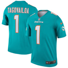 Tua Tagovailoa Miami Dolphins Legend Player Performance Top Aqua - Nike