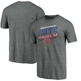 Indianapolis Colts Team Freedom Tri-Blend T-Shirt Gray - NFL