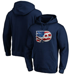 Philadelphia Flyers - Banner Wave Logo Pullover Hoodie Navy