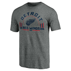 Detroit Red Wings - Team Freedom Tri-Blend T-Shirt Heathered Gray