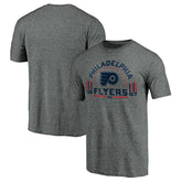 Philadelphia Flyers - Team Freedom Tri-Blend T-Shirt Heathered Gray