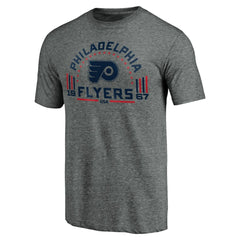 Philadelphia Flyers - Team Freedom Tri-Blend T-Shirt Heathered Gray