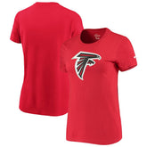 Atlanta Falcons Women's Logo Essential T-Shirt Red - Nike