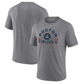 NBA - Boston Celtics Team Freedom Tri-Blend T-Shirt - Gray