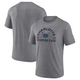 NBA - Charlotte Hornets Team Freedom Tri-Blend T-Shirt - Gray