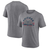 NBA - Chicago Bulls Team Freedom Tri-Blend T-Shirt - Gray