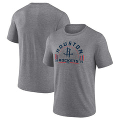 NBA - Houston Rockets Team Freedom Tri-Blend T-Shirt - Gray