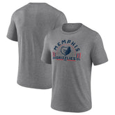 NBA - Memphis Grizzlies Team Freedom Tri-Blend T-Shirt - Gray