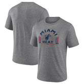 NBA - Miami Heat Team Freedom Tri-Blend T-Shirt - Gray