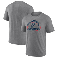 NBA - San Antonio Spurs Team Freedom Tri-Blend T-Shirt - Gray