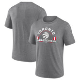 NBA - Toronto Raptors Team Freedom Tri-Blend T-Shirt - Gray