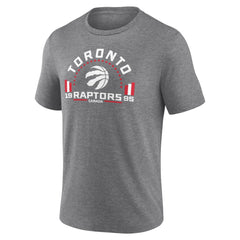NBA - Toronto Raptors Team Freedom Tri-Blend T-Shirt - Gray