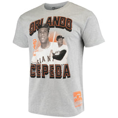 Orlando Cepeda San Francisco Giants Mitchell & Ness Name & Number T-Shirt Sale