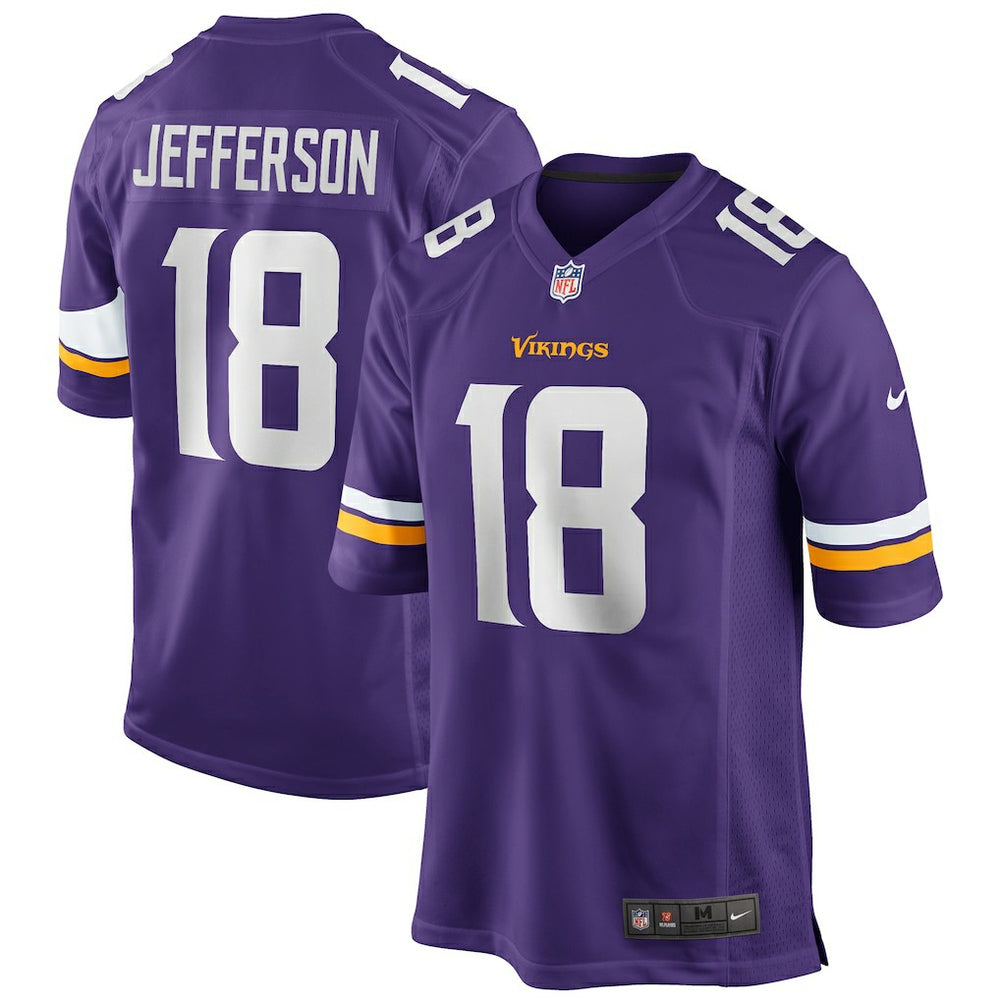 Justin Jefferson Minnesota Vikings Player Game Jersey Purple - Nike