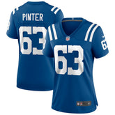 Danny Pinter Indianapolis Colts Women's Game Jersey Royal - Nike