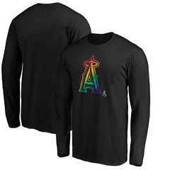 Los Angeles Angels Team Pride Logo Long Sleeve T-Shirt for sale