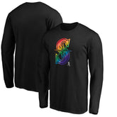 Seattle Mariners Team Pride Logo Long Sleeve T-Shirt for sale