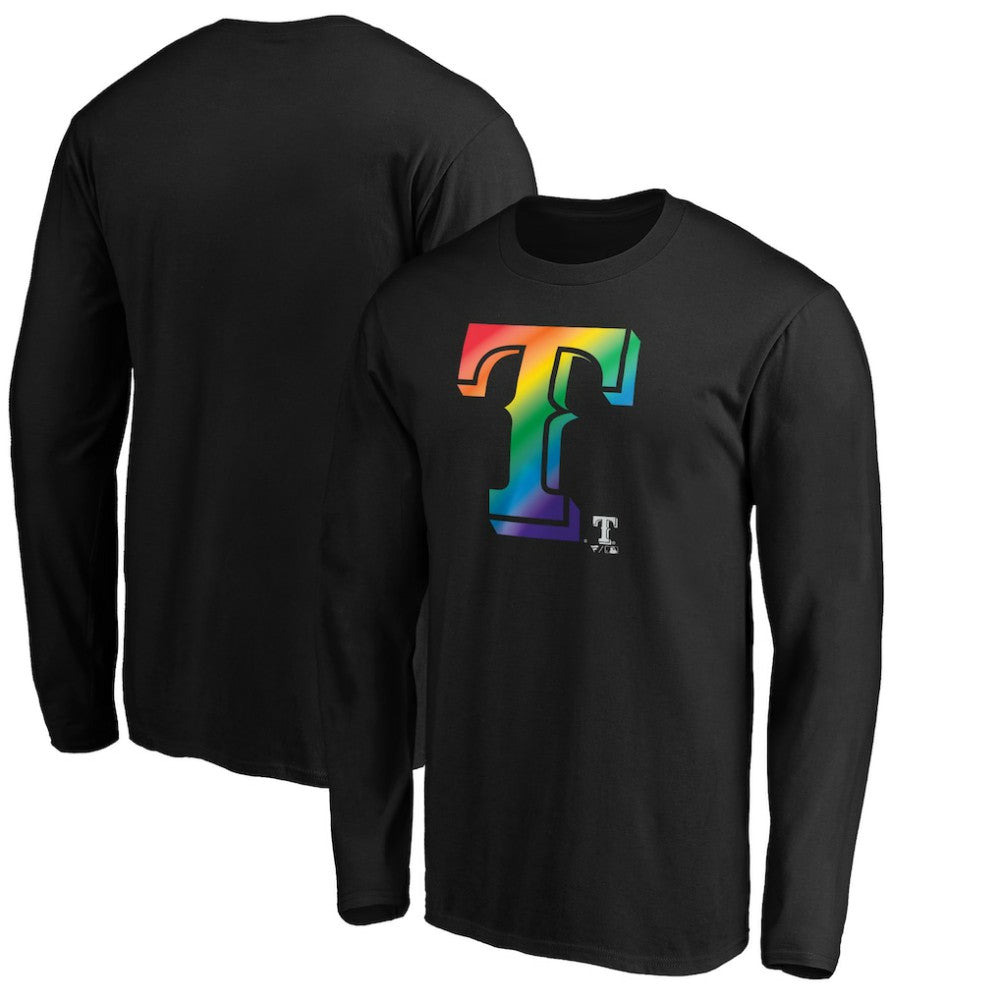 Texas Rangers Team Pride Logo Long Sleeve T-Shirt for sale