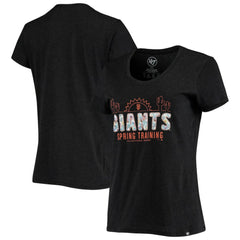 San Francisco Giants '47 Women's Spring Training Floral Fill Club T-Shirt On Sale
