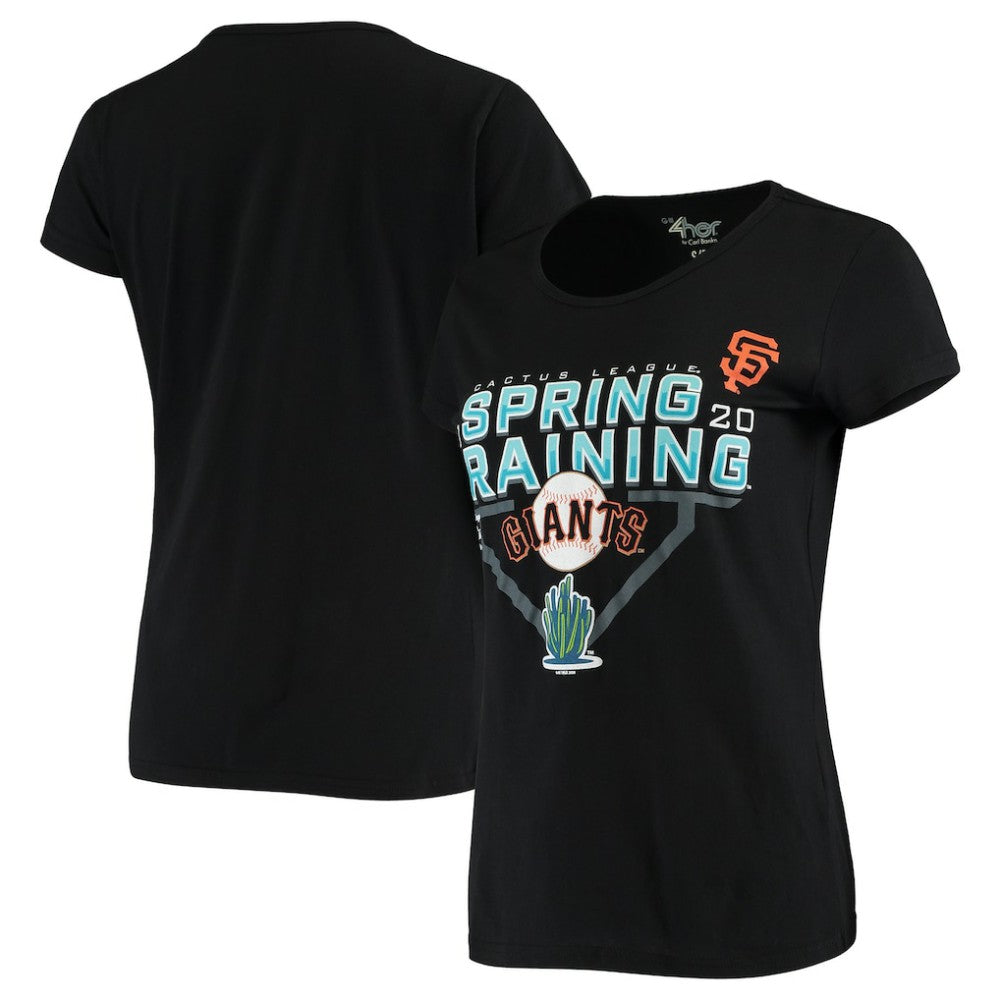 San Francisco Giants G-III Sports by Carl Banks Women's 2020 Spring Training Endzone T-Shirt Sale