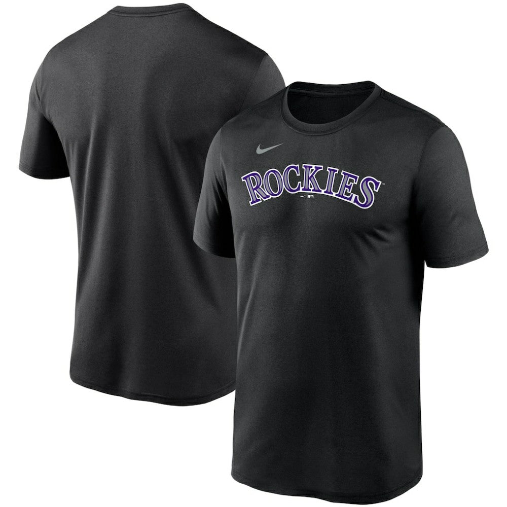 Colorado Rockies Nike Wordmark Legend Performance T-Shirt Clearance