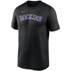 Colorado Rockies Nike Wordmark Legend Performance T-Shirt Clearance