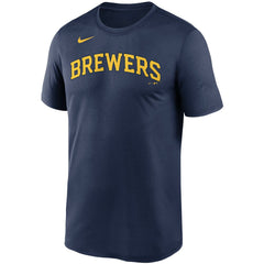 Milwaukee Brewers Nike Wordmark Legend Performance T-Shirt Online