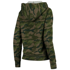 New Orleans Saints New Era Women's Raglan Full-Zip Hoodie Camo - NFL