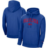 Nike - Philadelphia 76ers Heritage Essential Pullover Hoodie - Royal