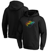 Minnesota Wild - Team Pride Logo Pullover Hoodie Black