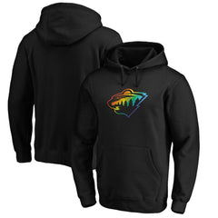 Minnesota Wild - Team Pride Logo Pullover Hoodie Black