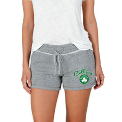 NBA - Boston Celtics Concepts Sport Women's Mainstream Terry Shorts - Gray
