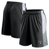 Las Vegas Raiders Prep Colorblock Shorts Black - Fanatics