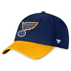 St. Louis Blues - Fanatics Core Primary Logo Flex Hat Navy