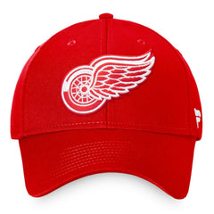 Detroit Red Wings - Fanatics Core Adjustable Hat Red