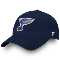 St. Louis Blues - Fanatics Core Adjustable Hat Navy