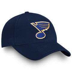 St. Louis Blues - Fanatics Core Adjustable Hat Navy