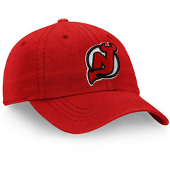 New Jersey Devils - Fanatics Women's Core Primary Logo Adjustable Hat Red