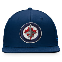 Winnipeg Jets - Fanatics Core Primary Logo Fitted Hat Navy