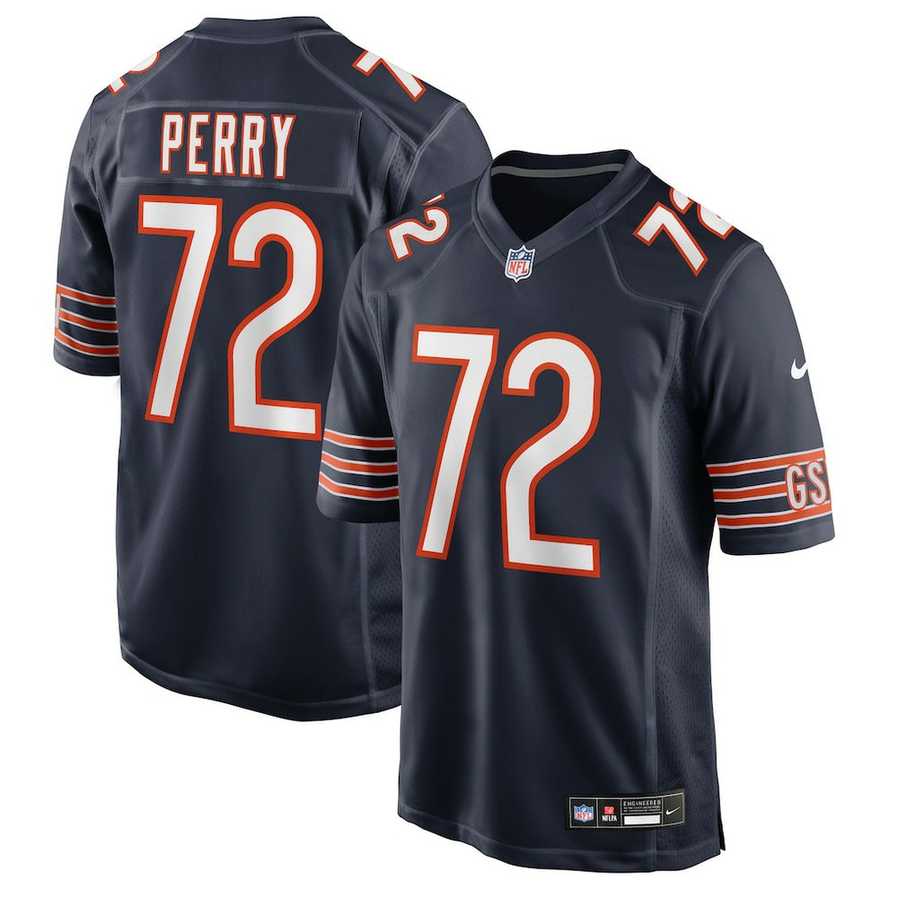 William Perry Chicago Bears Game Retired Player Jersey Navy - Nike