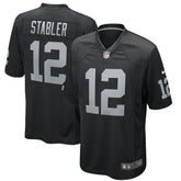 Ken Stabler Las Vegas Raiders Game Retired Player Jersey Black - Nike