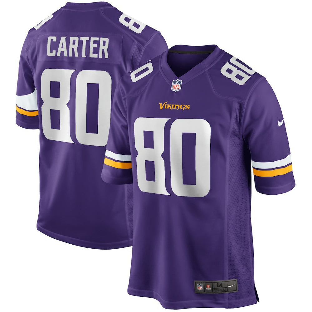 Cris Carter Minnesota Vikings Game Retired Player Jersey Purple - Nike